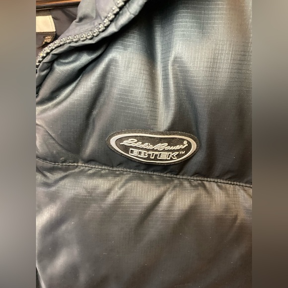 Eddie Bauer Black Puffer Vest - Picture 2 of 7